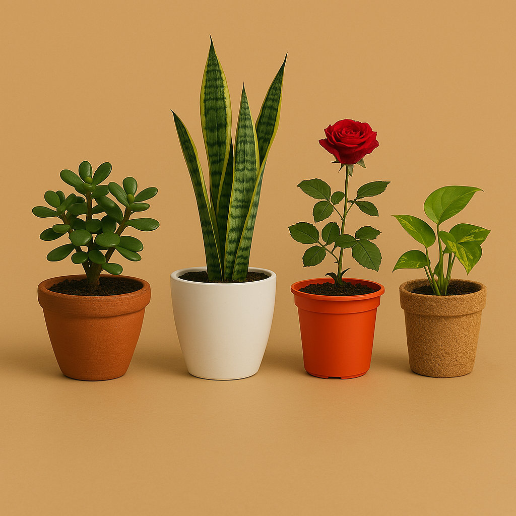Plants with Pots